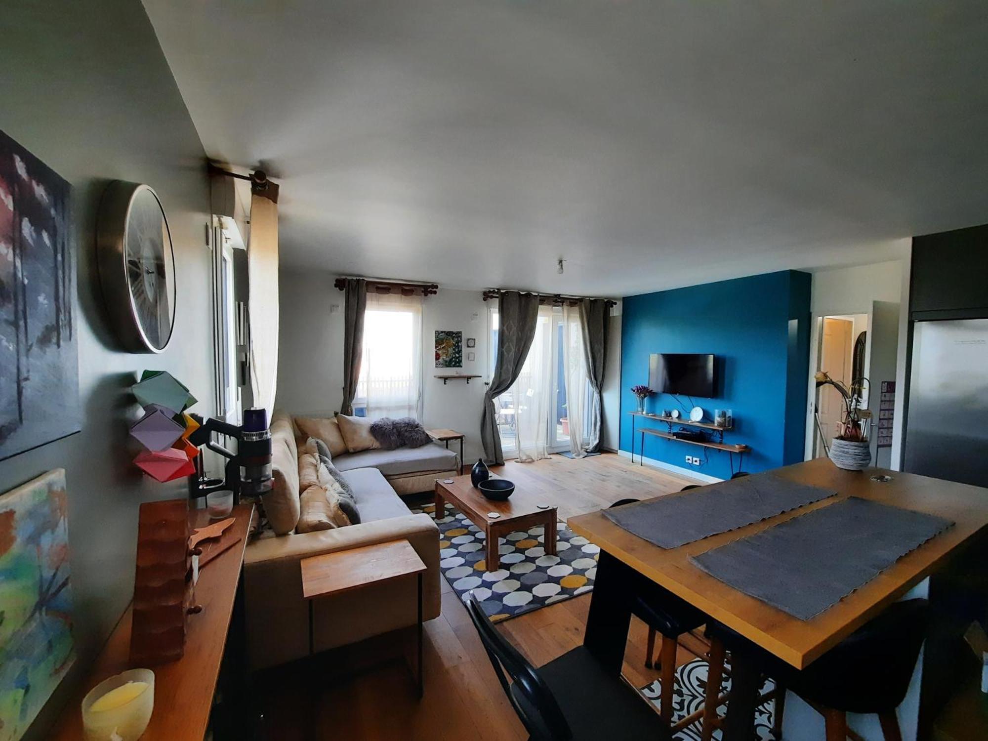 Magnifique Appartement Avec Terrasse Et Parking, 8 Personnes Nanterre Exterior foto